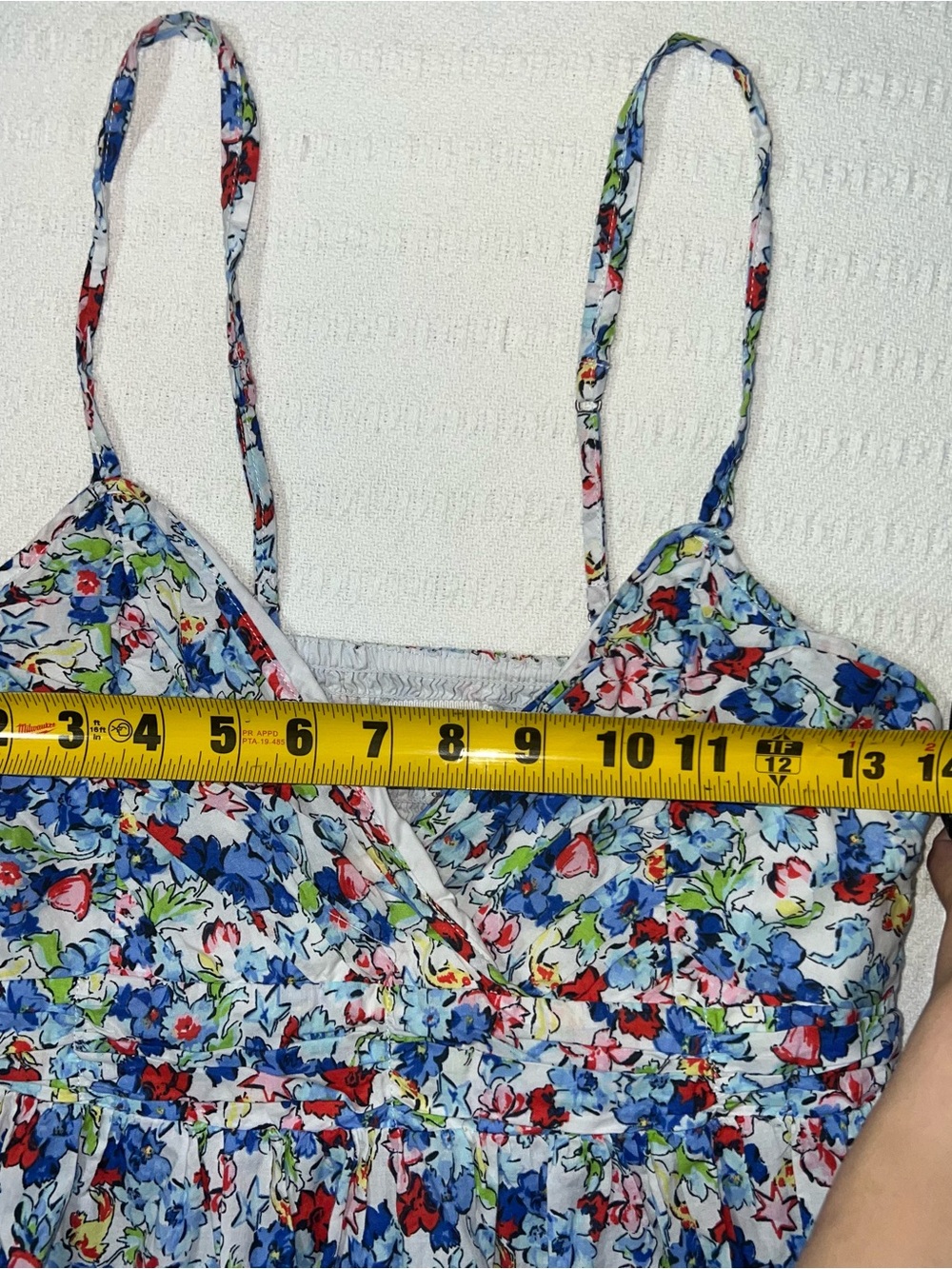Vtg Y2K Abercrombie & Fitch Floral Babydoll Dress Womens S 2000s Twee New Girl - Picture 7 of 8